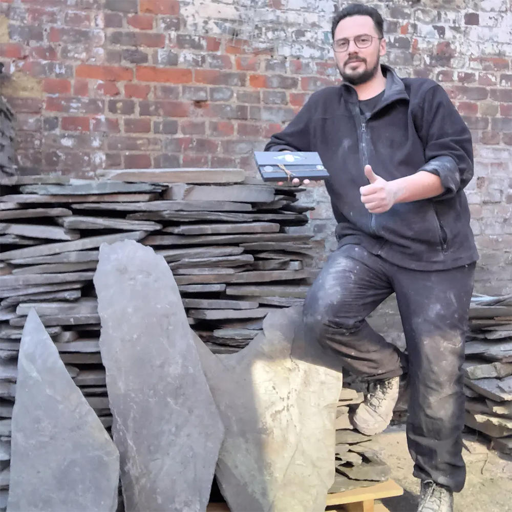1Stone® »Pierre La Lune« Natural Polishing Stone, Grit 8000-12 000