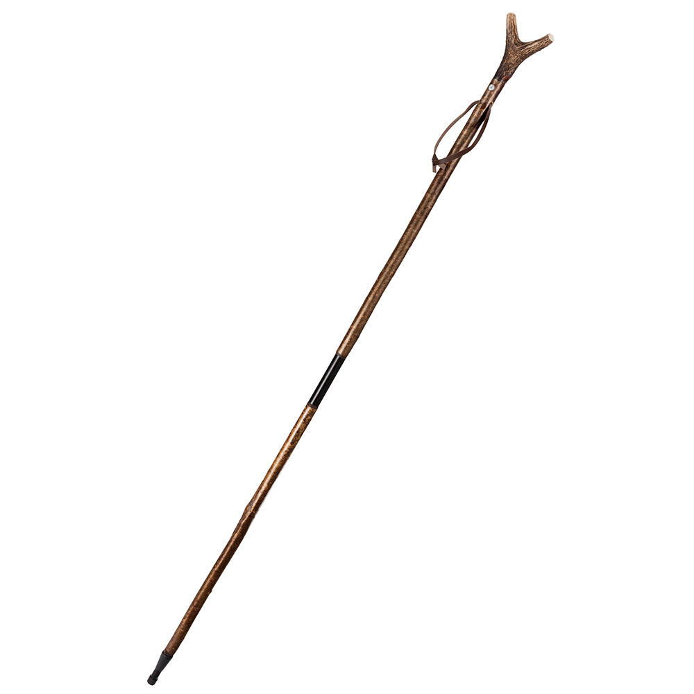 Gastrock Zielstock Hirschhorngabel, 2-teilig, Länge 1,60 m