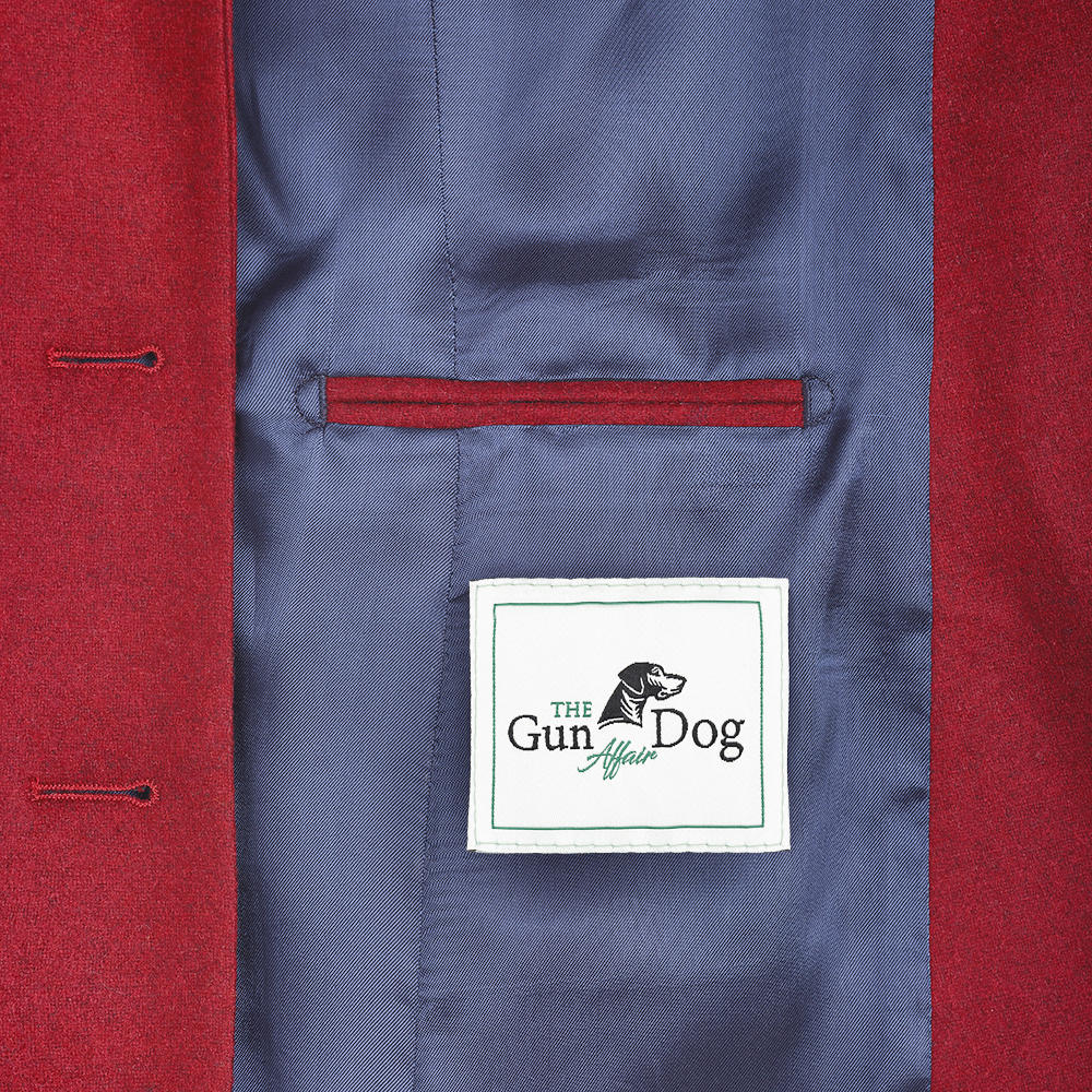 Damenblazer Feinloden, bordeauxrot