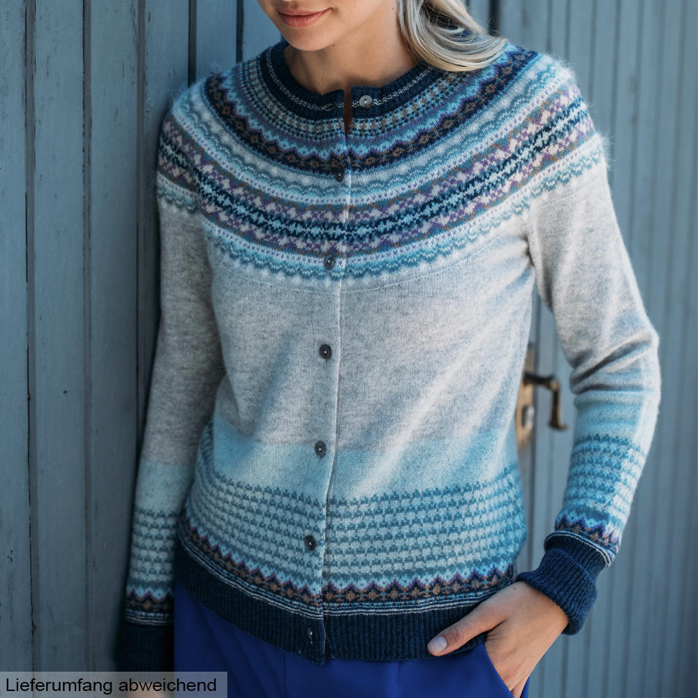 Eribé Damenstrickjacke Fair Isle
