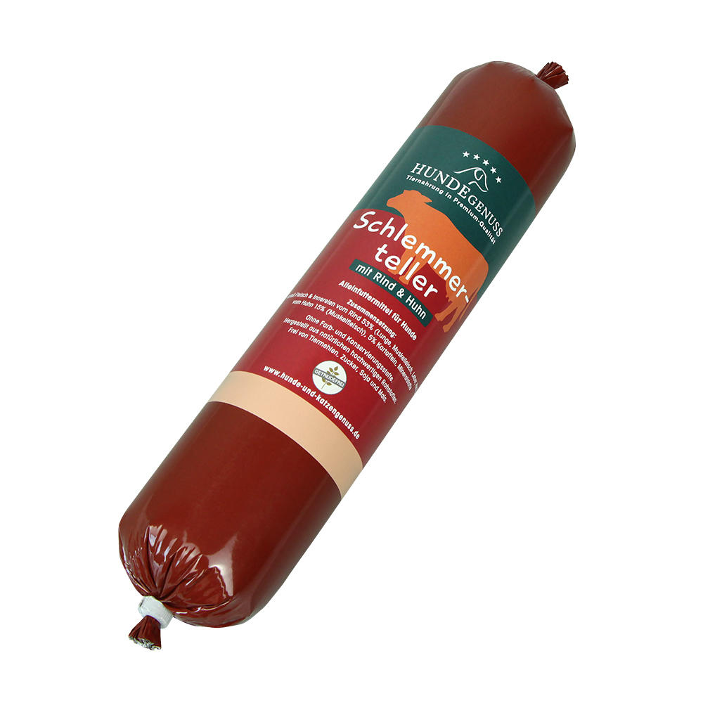»Hundegenuss« Gourmet Plate, 6 x 850 g