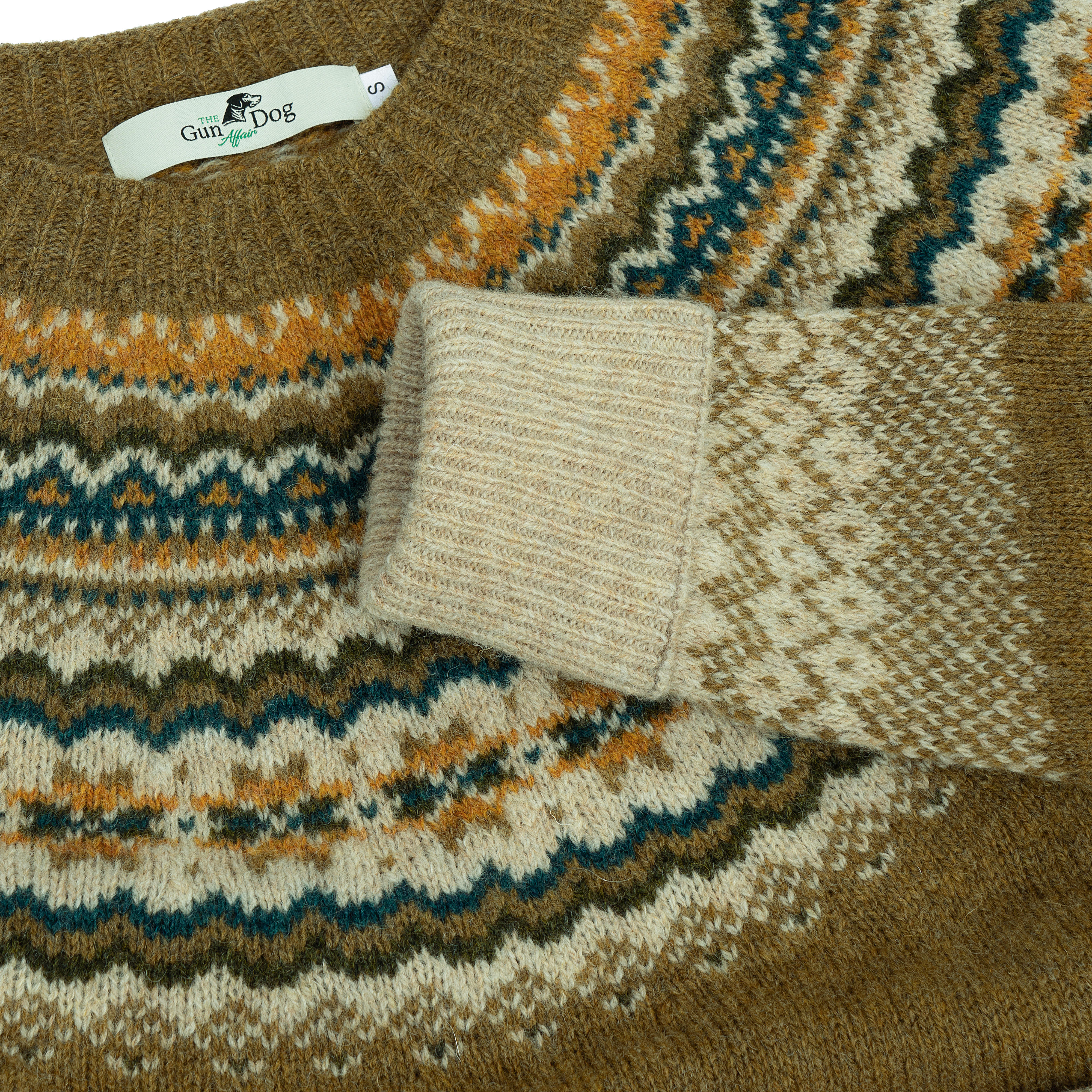 Damen Fair Isle-Pullover Winter  