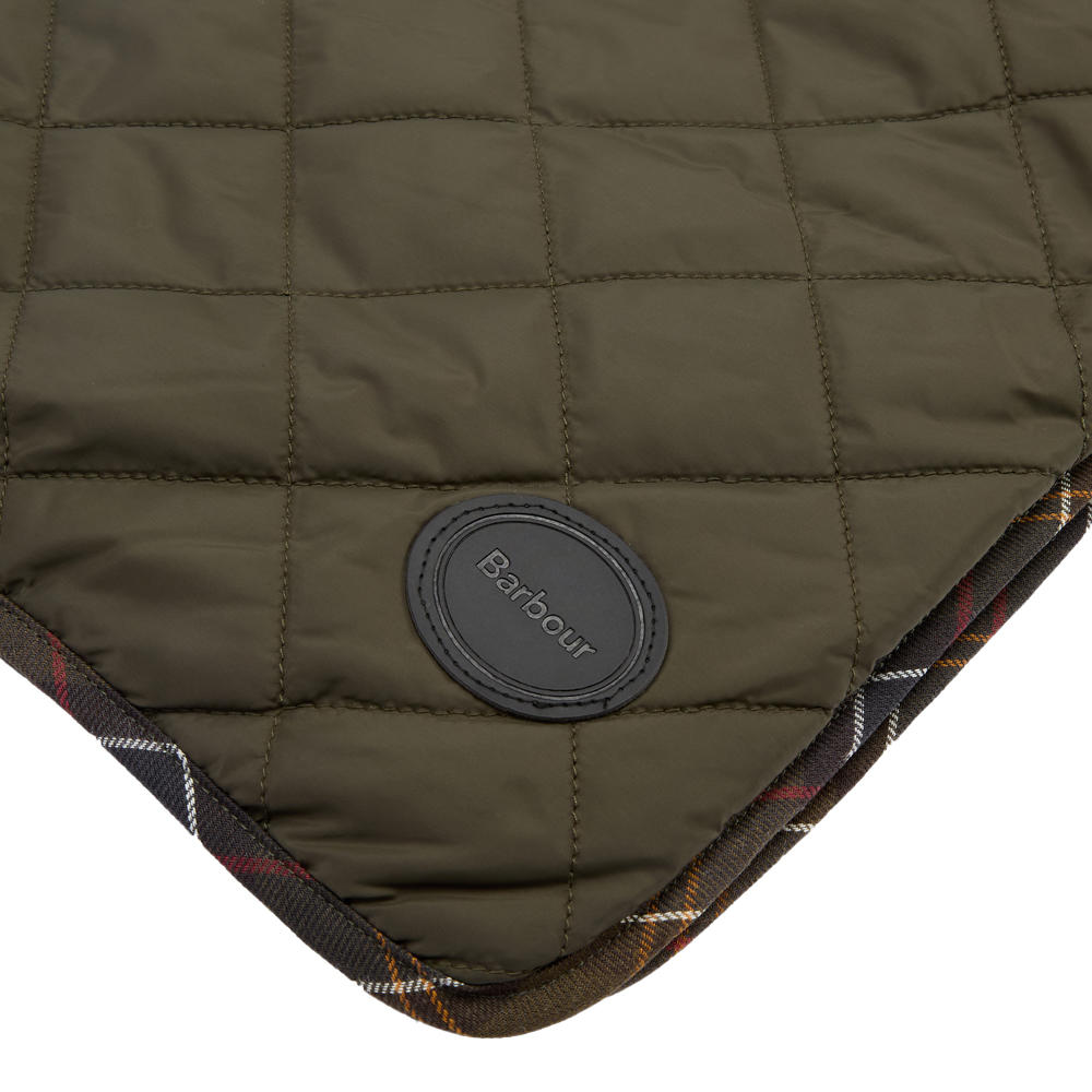 Barbour Hundedecke »Quilt & Fleece«, olive, 100 x 120 cm
