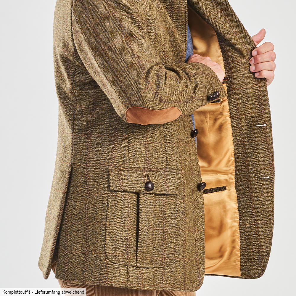 Herren Tweed-Jagdsakko, grün