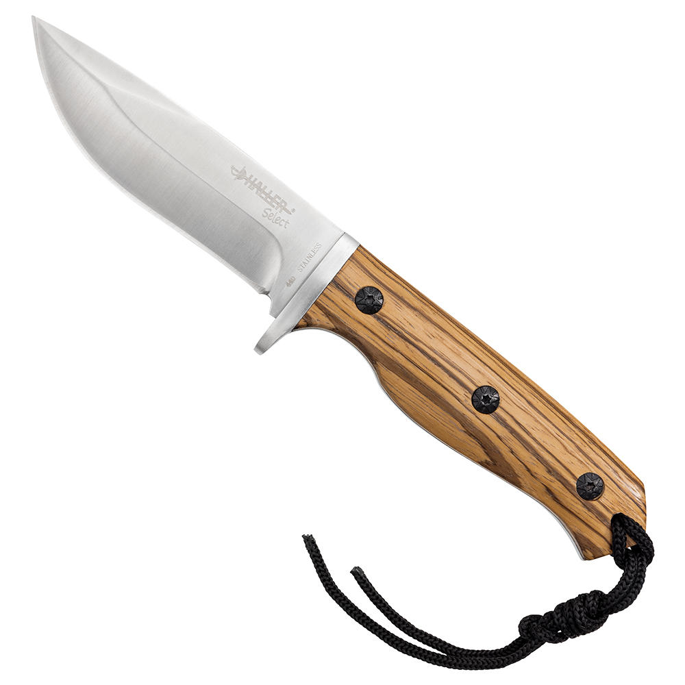 Haller® Select »Akur« Hunting and Outdoor Knife, Zebrano