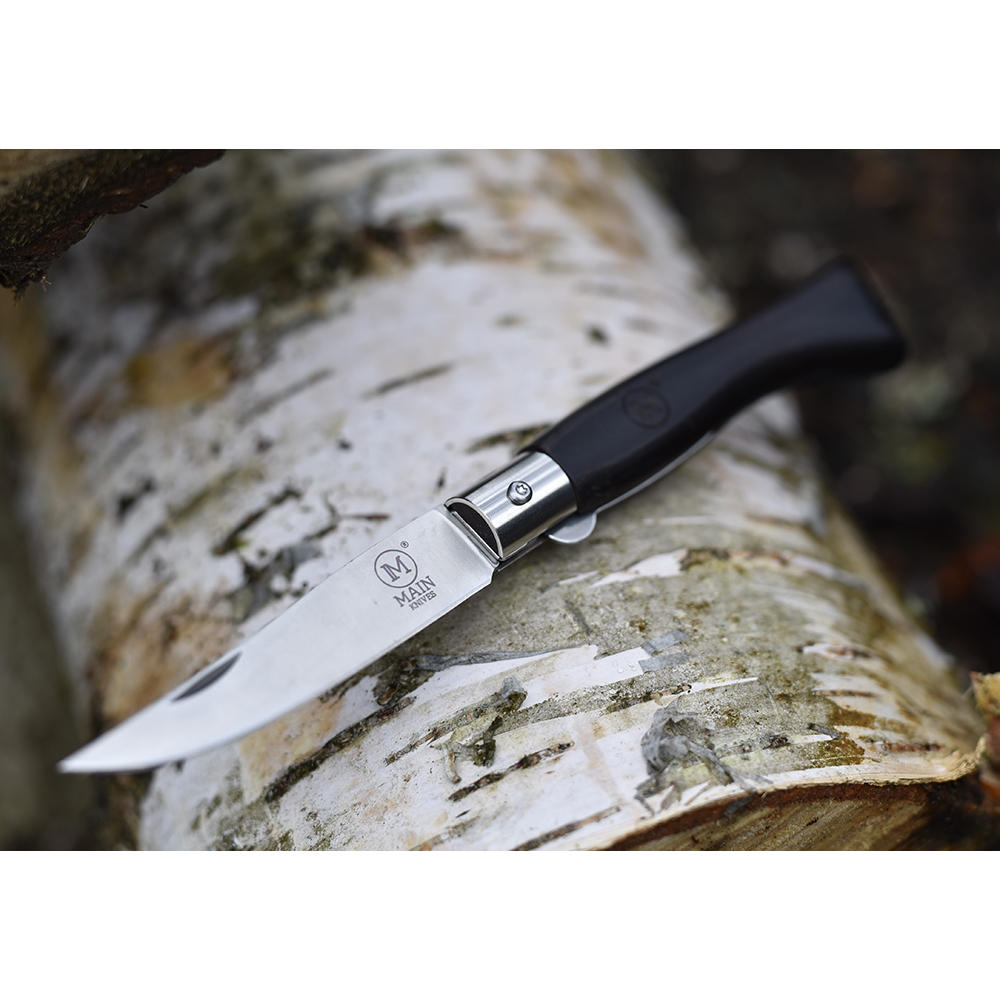 MAIN »Italian Line« Folding Knife, Ebony