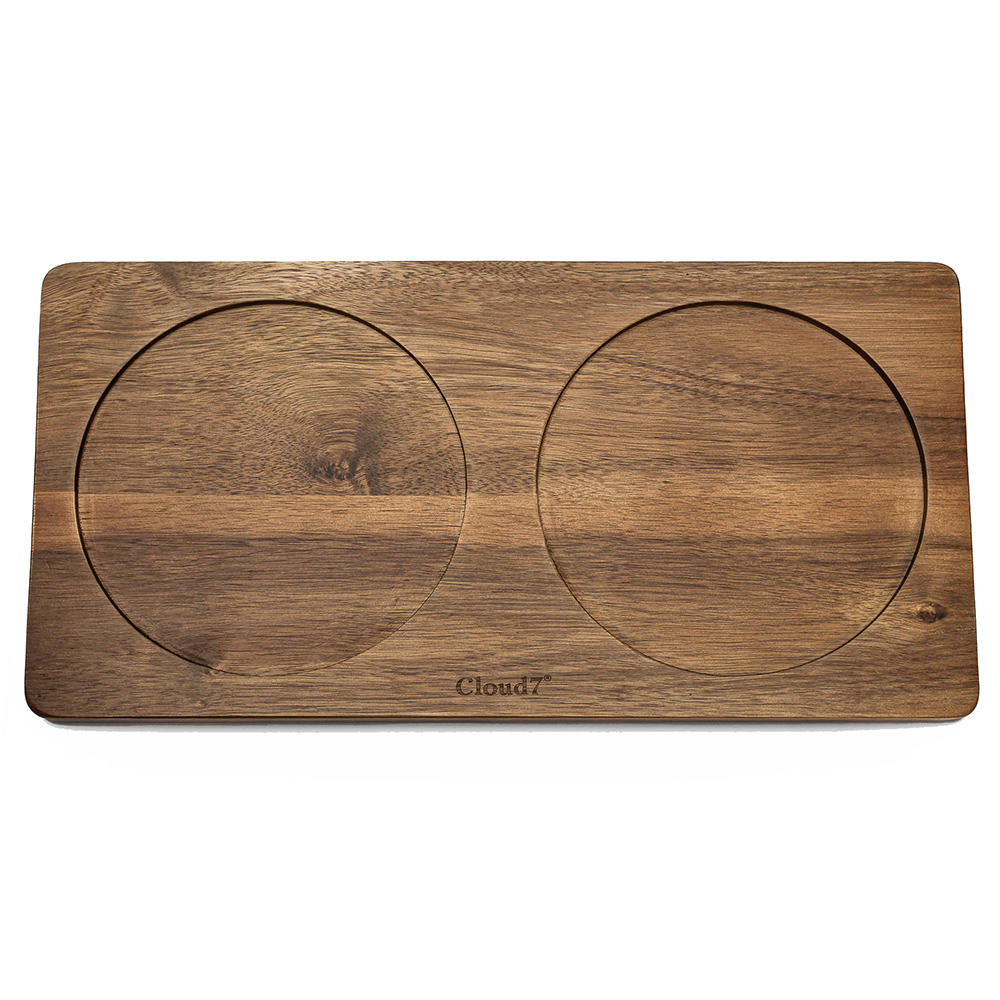 Cloud7® Dog Station, Acacia Wood, Size M