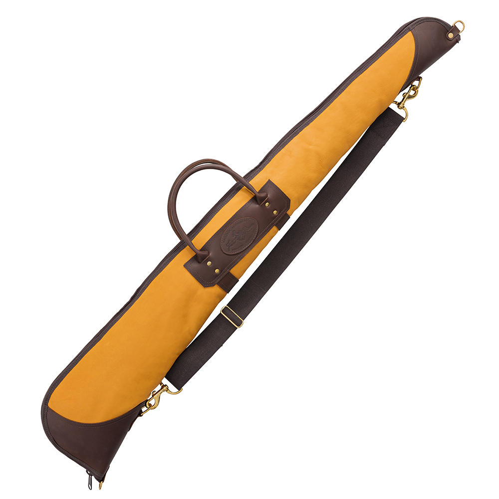 Fourreau pour fusil Frost River, cuir de cerf, tenné, taille 120 cm