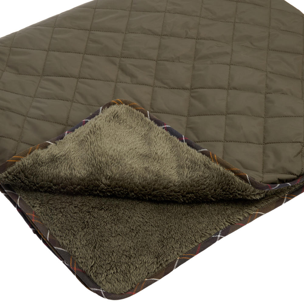 Barbour Hundedecke »Quilt & Fleece«, olive, 100 x 120 cm