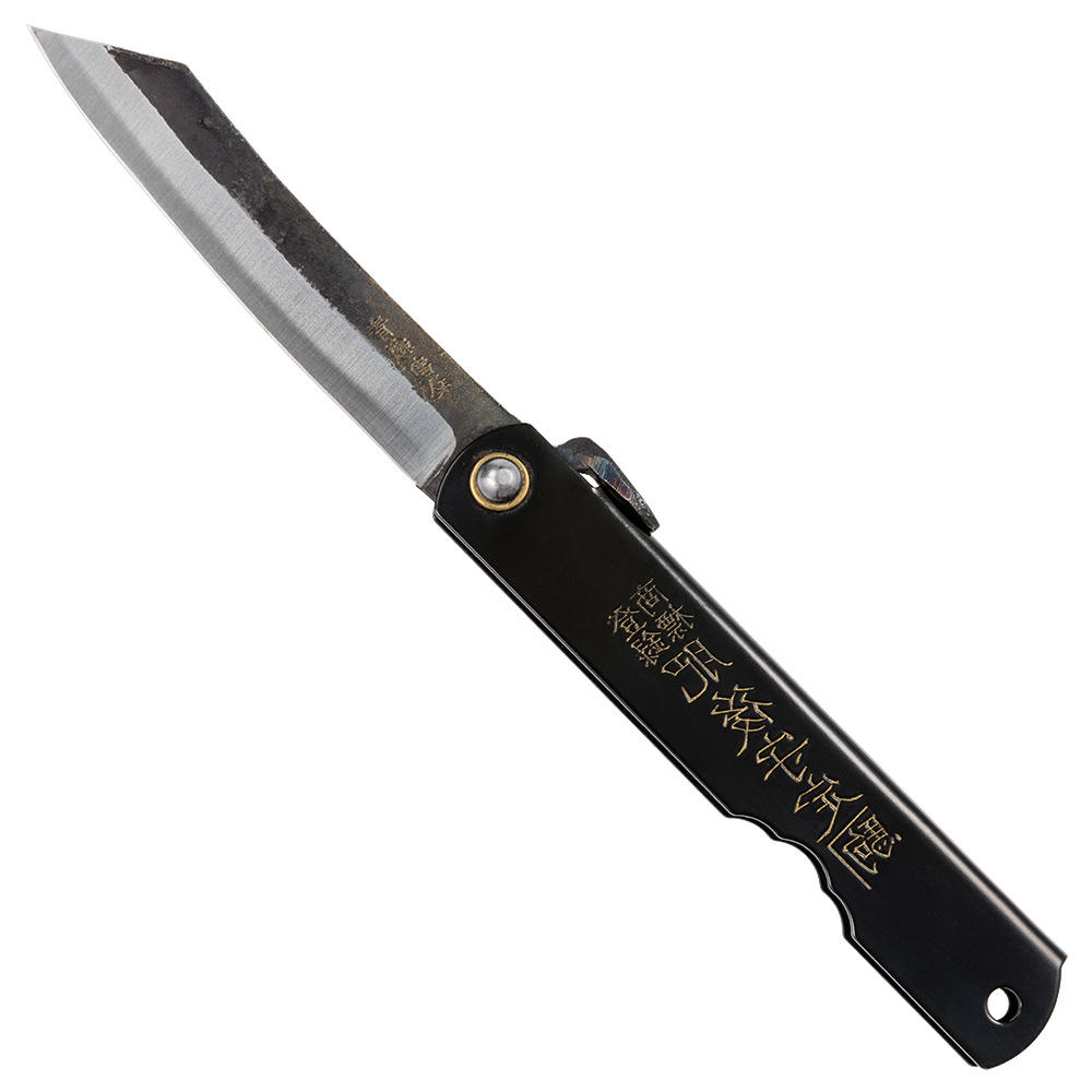 Higonokami Black with Forged Skin, without Sheath