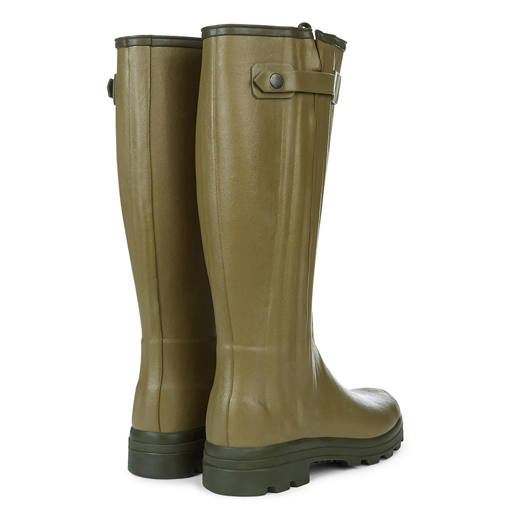 Le Chameau »Chasseur« Men's Rubber Boots, Leather Lining