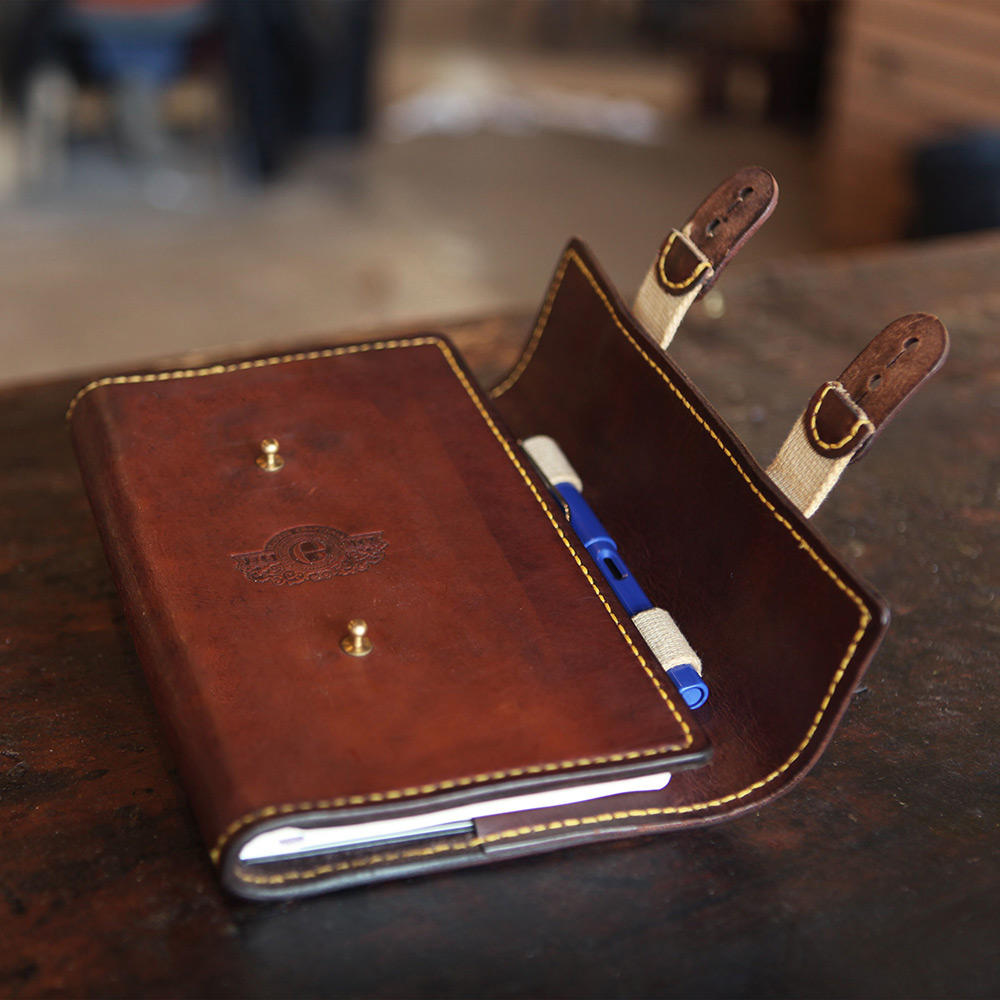 Porte documents en cuir Els & Co. » Johannesburg «, DIN A5