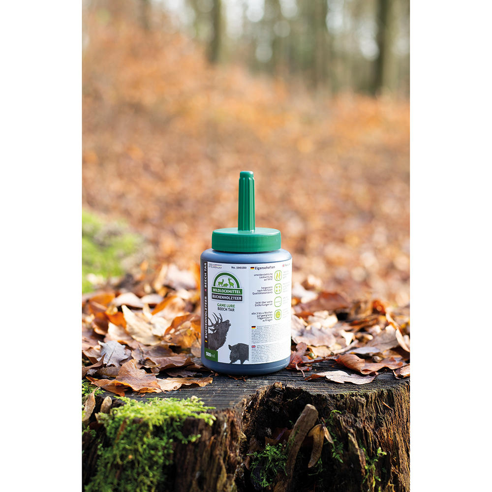 Buchenholzteer, Dose mit Pinsel, 500 ml