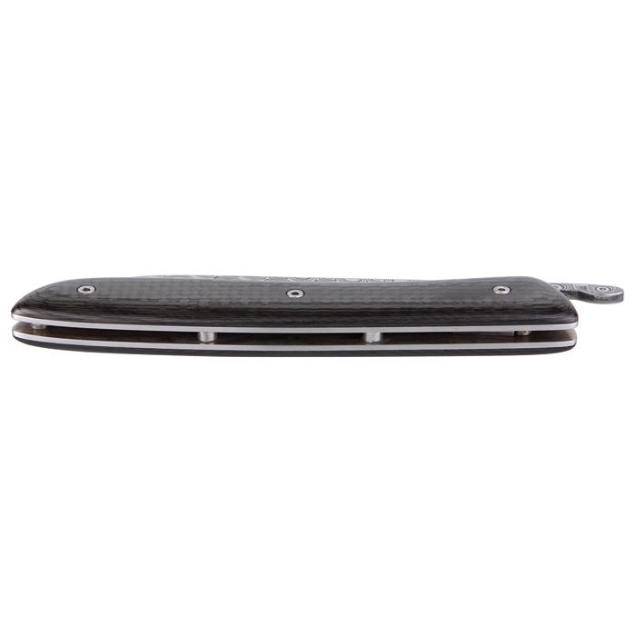 Couteau pliant Perceval L09 Damas, fibre de carbone