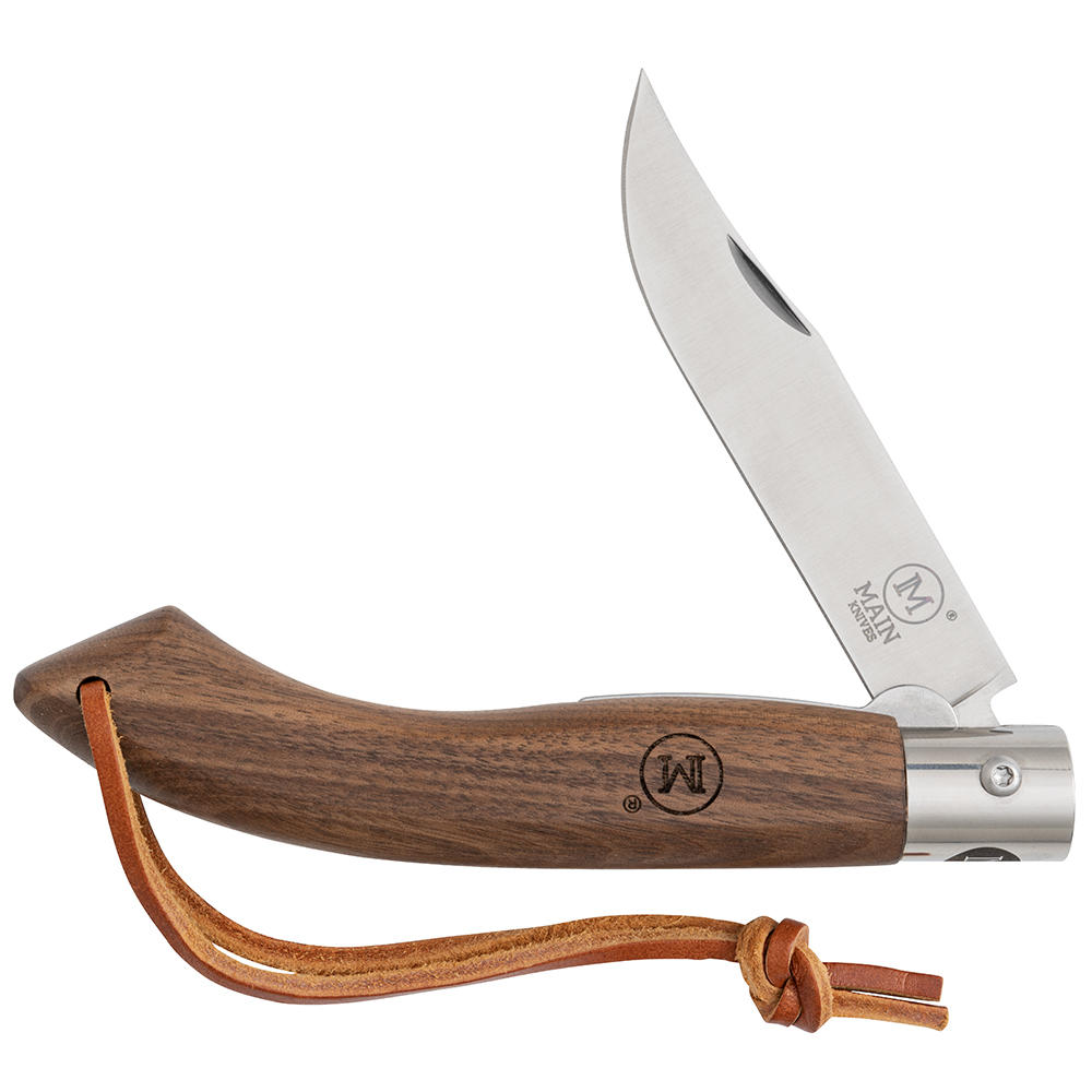 Couteau pliant MAIN » American Line «, noyer