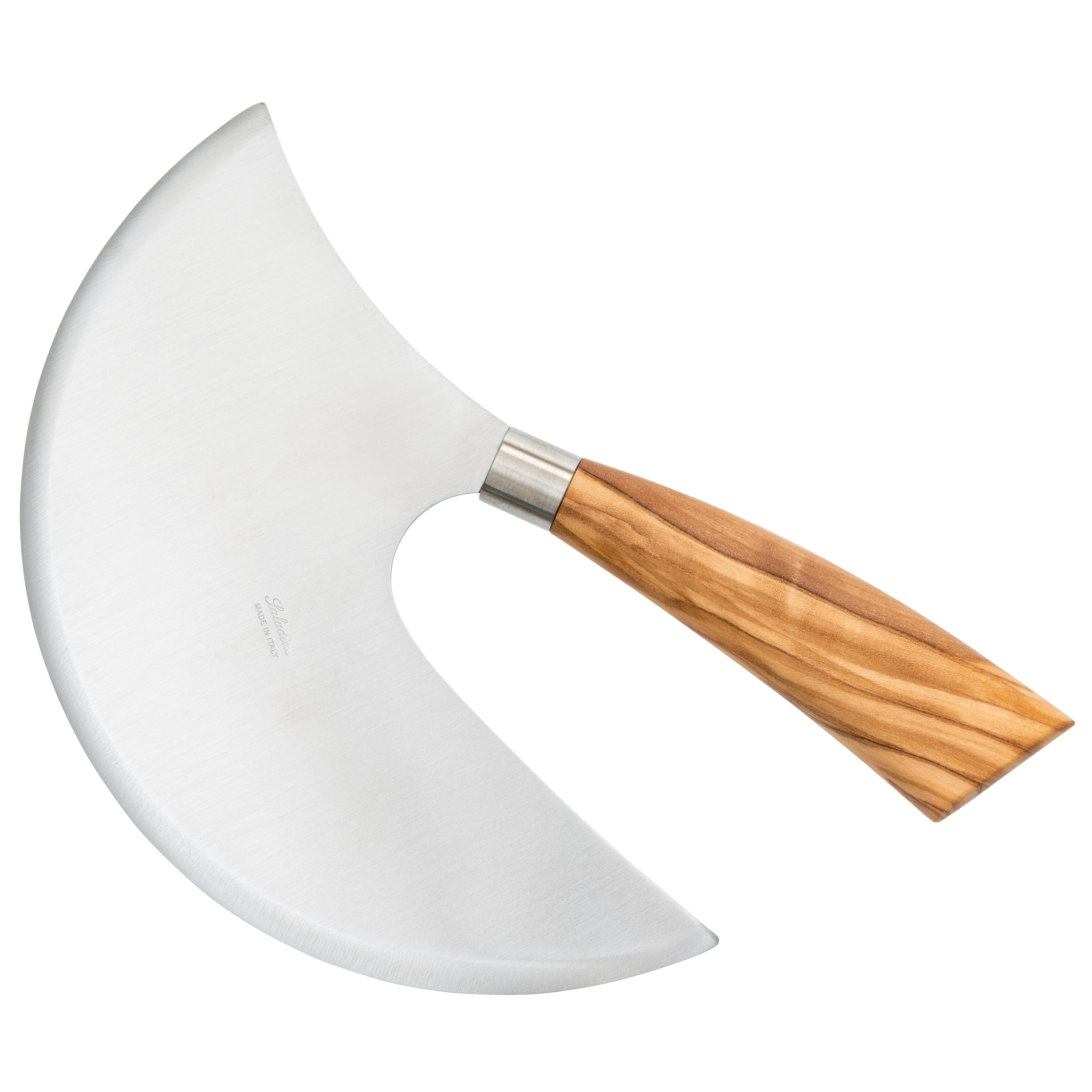 Hachoir Saladini » Sellaio «, bois d’olivier