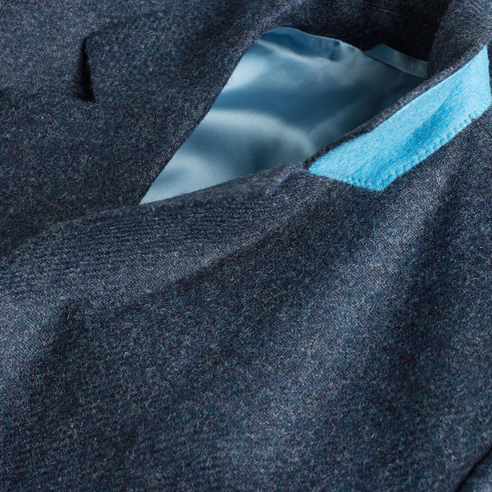 Damenblazer Shetland, dunkelblau 