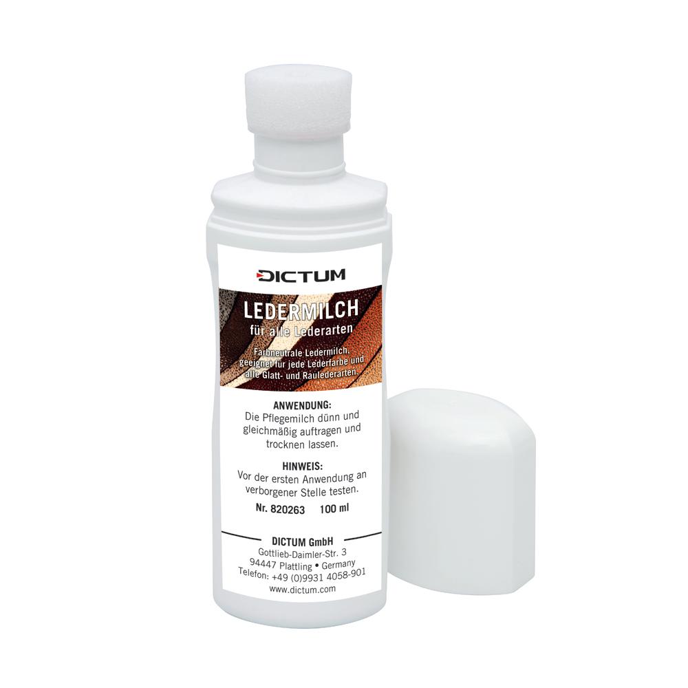 Lait de soin DICTUM® pour tous les types de cuirs