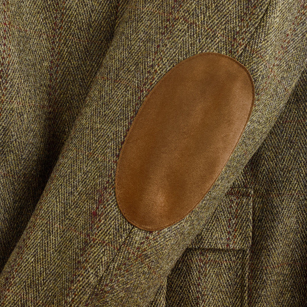 Herren Tweed-Jagdsakko, grün
