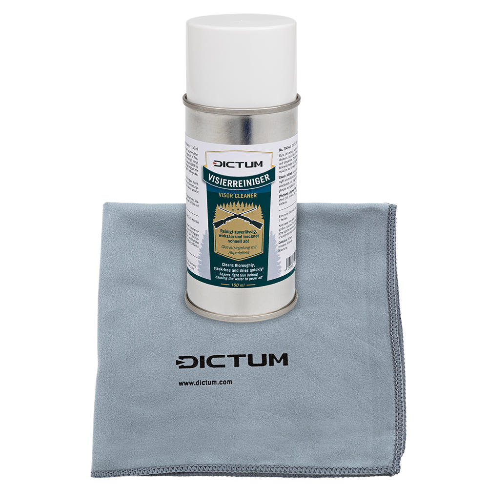 Mousse nettoyante pour visière DICTUM®, 150 ml, jeu