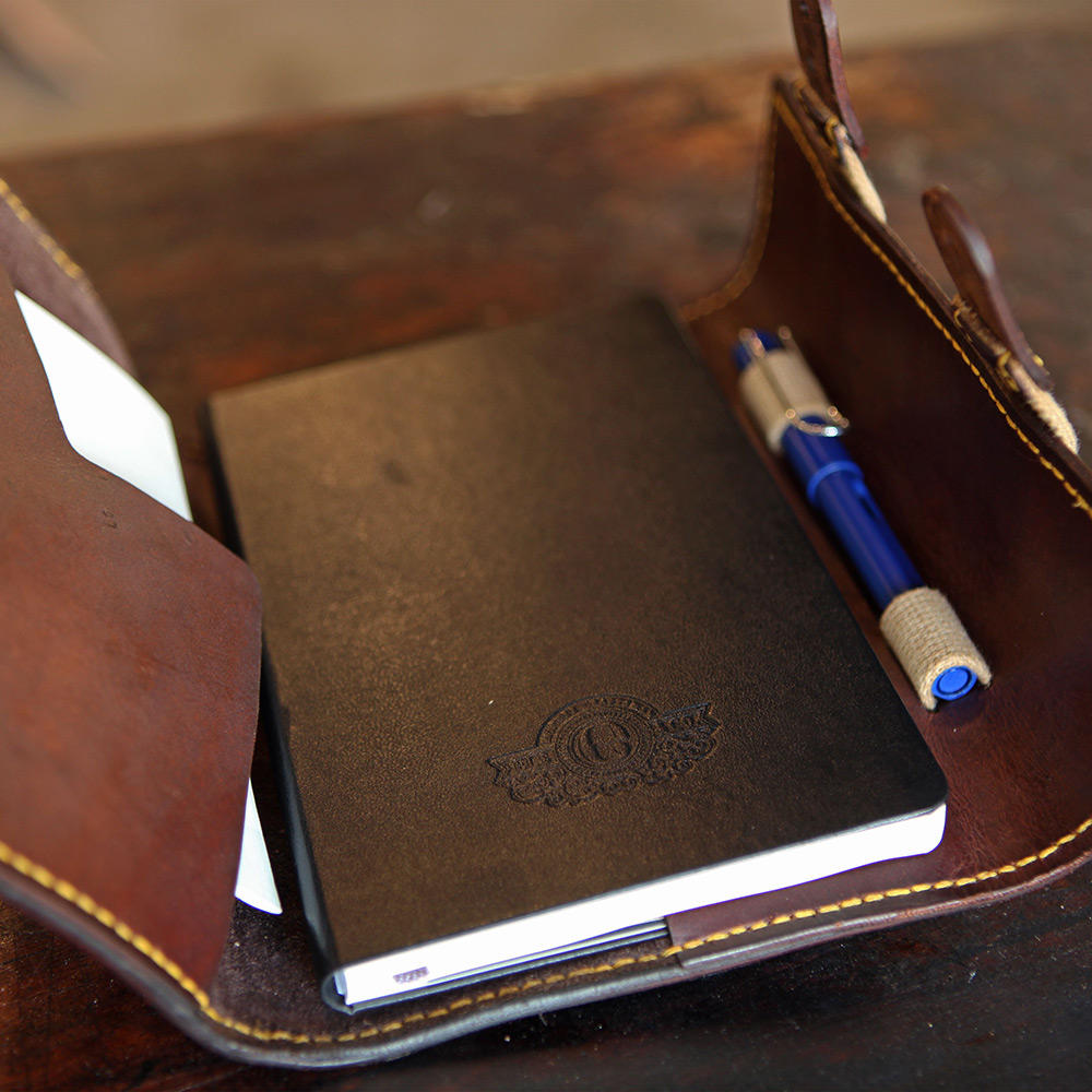 Porte documents en cuir Els & Co. » Johannesburg «, DIN A5