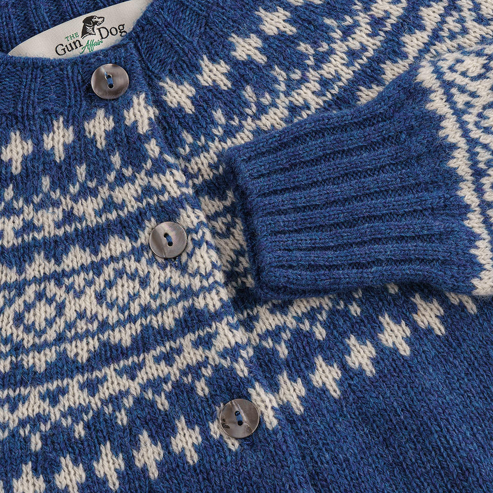 Ladies Shetland Cardigan