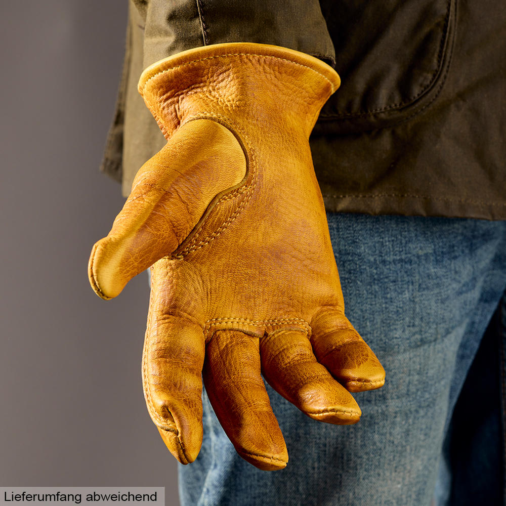 Crud »Gjöra« Elk Leather Gloves