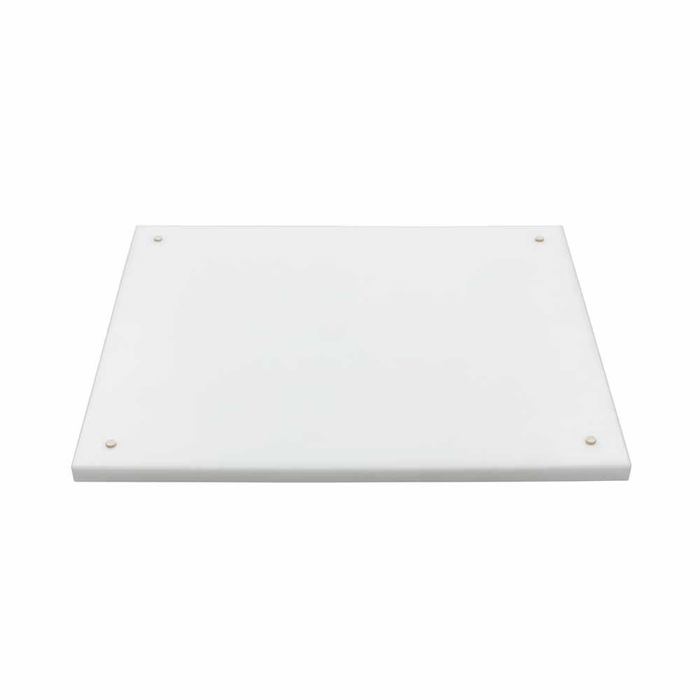 Profi-Schneidbrett mit Saftrille und Gummifüßen, 500 × 400 × 30 mm