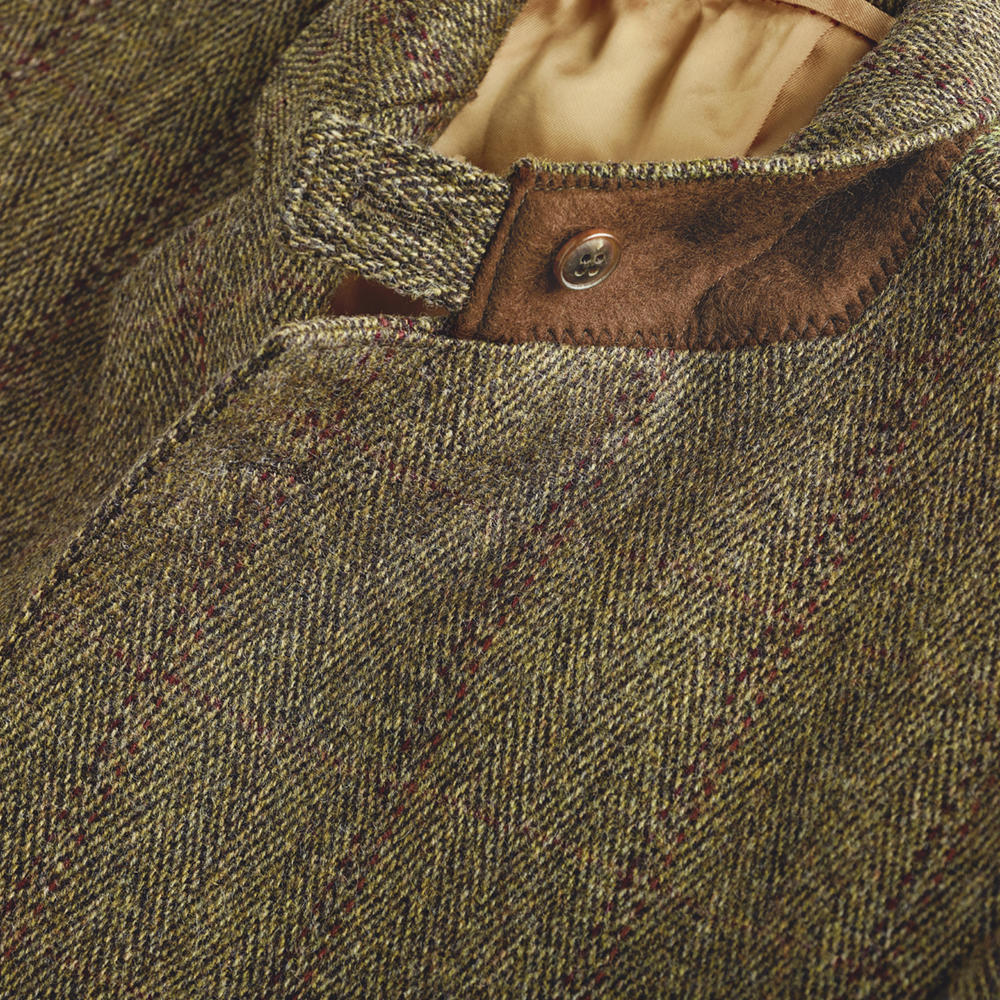 Herren Tweed-Jagdsakko, grün