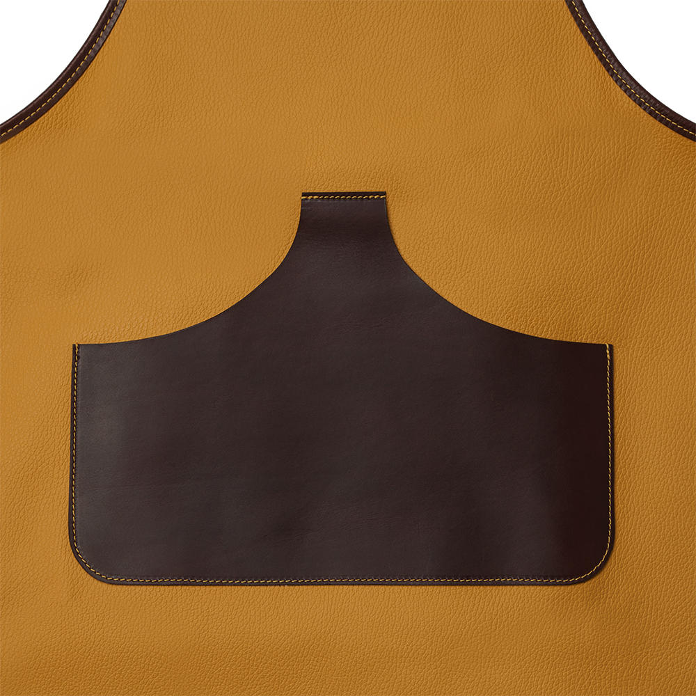 Alexandre Mareuil Leather Apron, Yellow