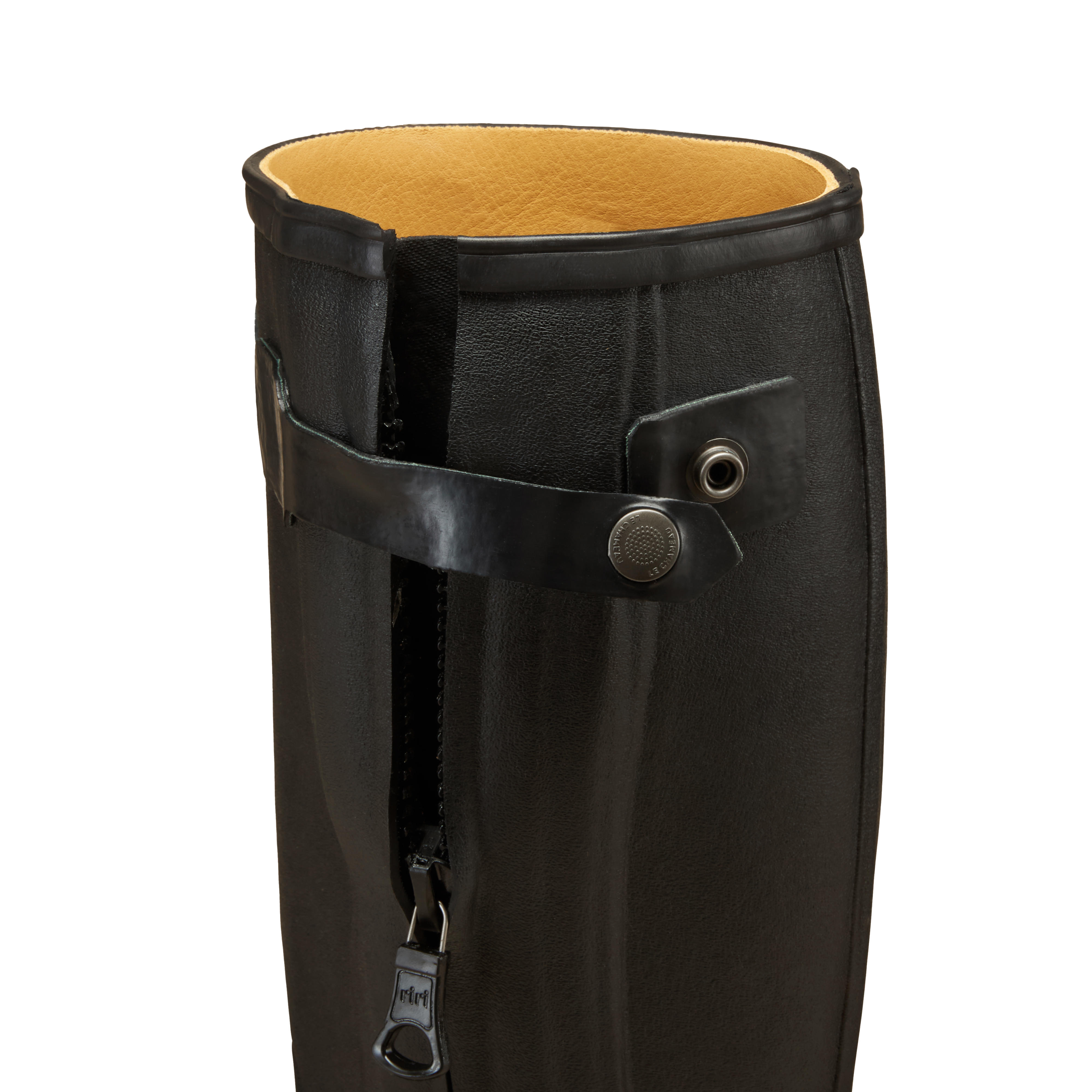 Le Chameau Herren-Gummistiefel Chasseur, Lederfutter