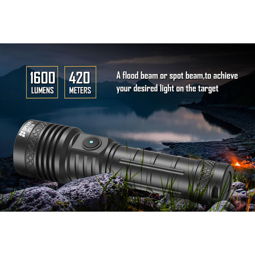 SPERAS PZ18 Taschenlampe, LED, 1600 lm