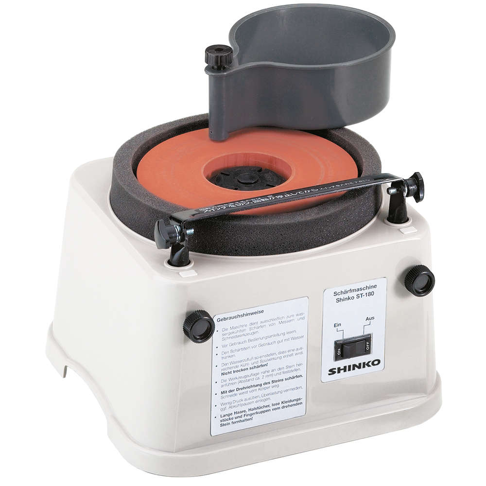 Shinko® Schärfmaschine, inklusive Stein