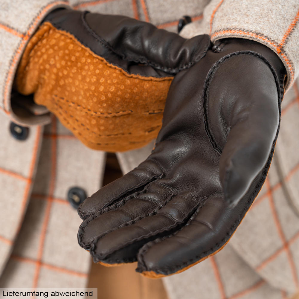 Herren Handschuhe QUITO, Carpincho & Lammnappa