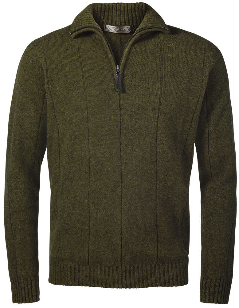 Possum Merino Men’s Zip Sweater