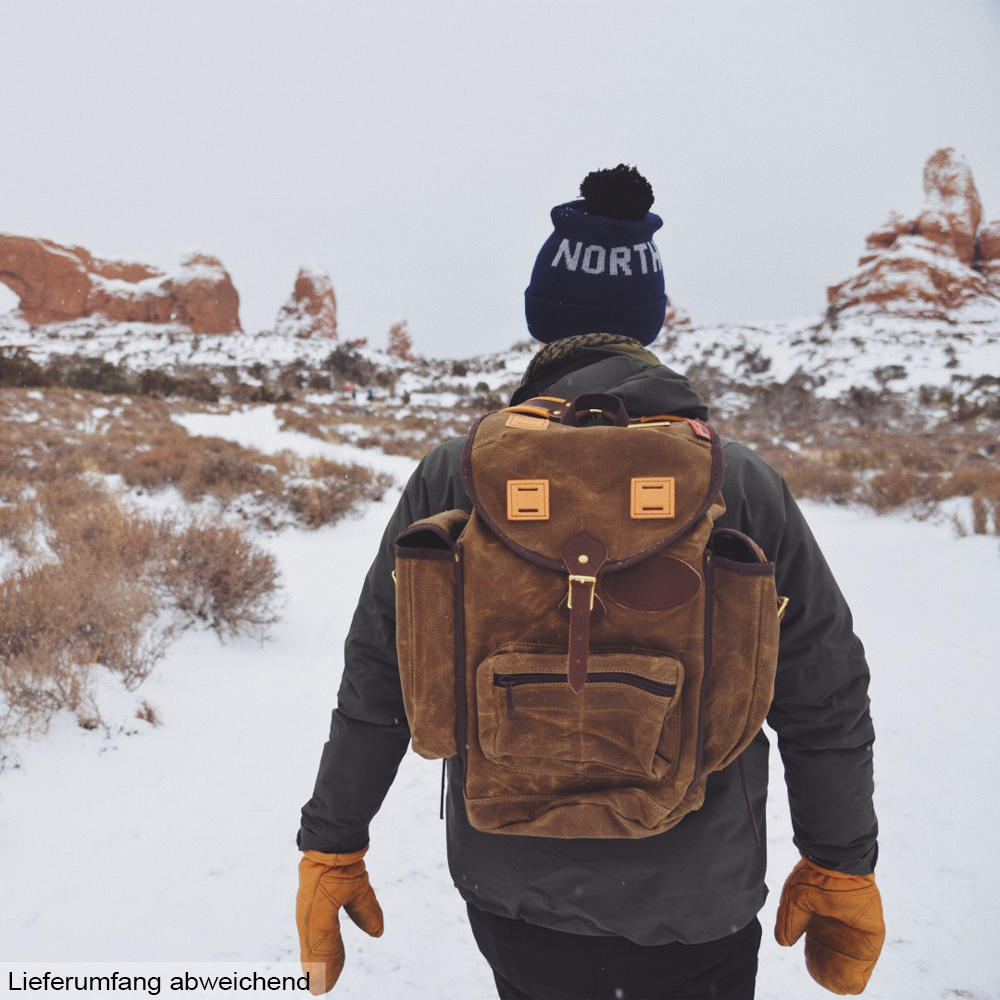 Frost River Expedition Backpack, with Padded Buckskin Straps, Dark Olive