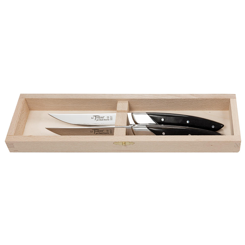 Le Thiers® Art Deco Steak and Table Knives, 2-Piece Set