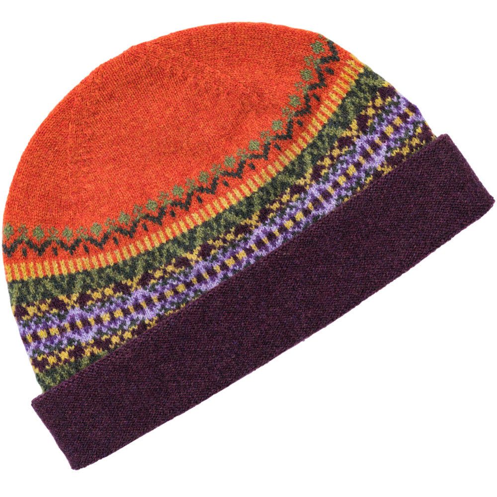 Eribé »Alloa« Knitted Hat, Fair Isle Pattern