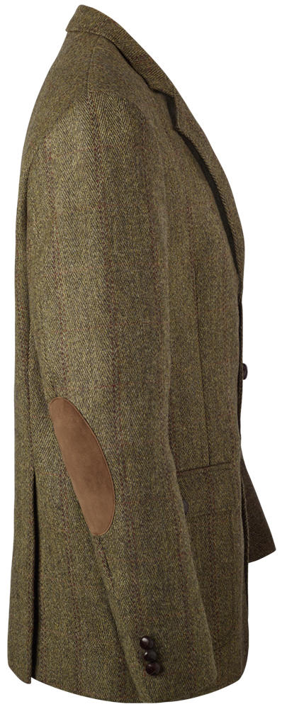 Herren Tweed-Jagdsakko, grün