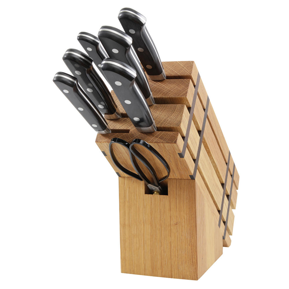 Messerblock, Eiche