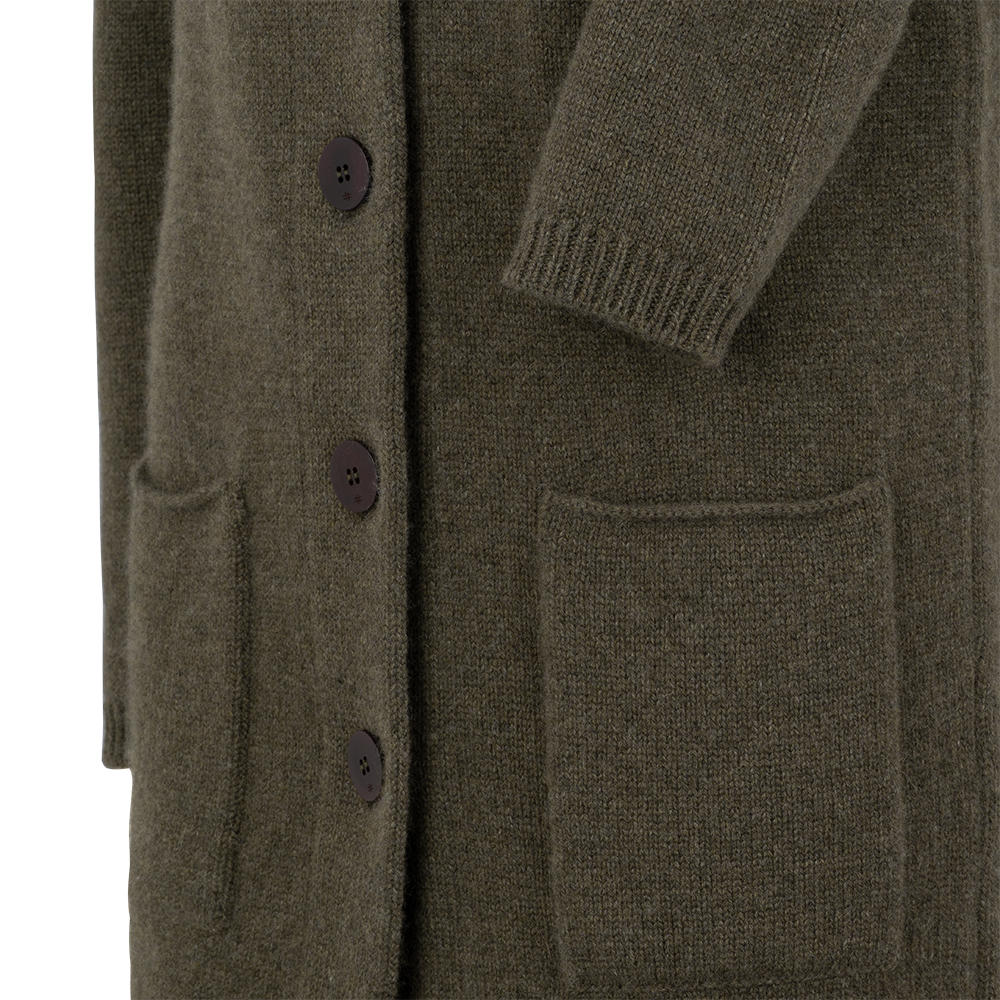 Damen Kaschmir-Strickmantel Siena