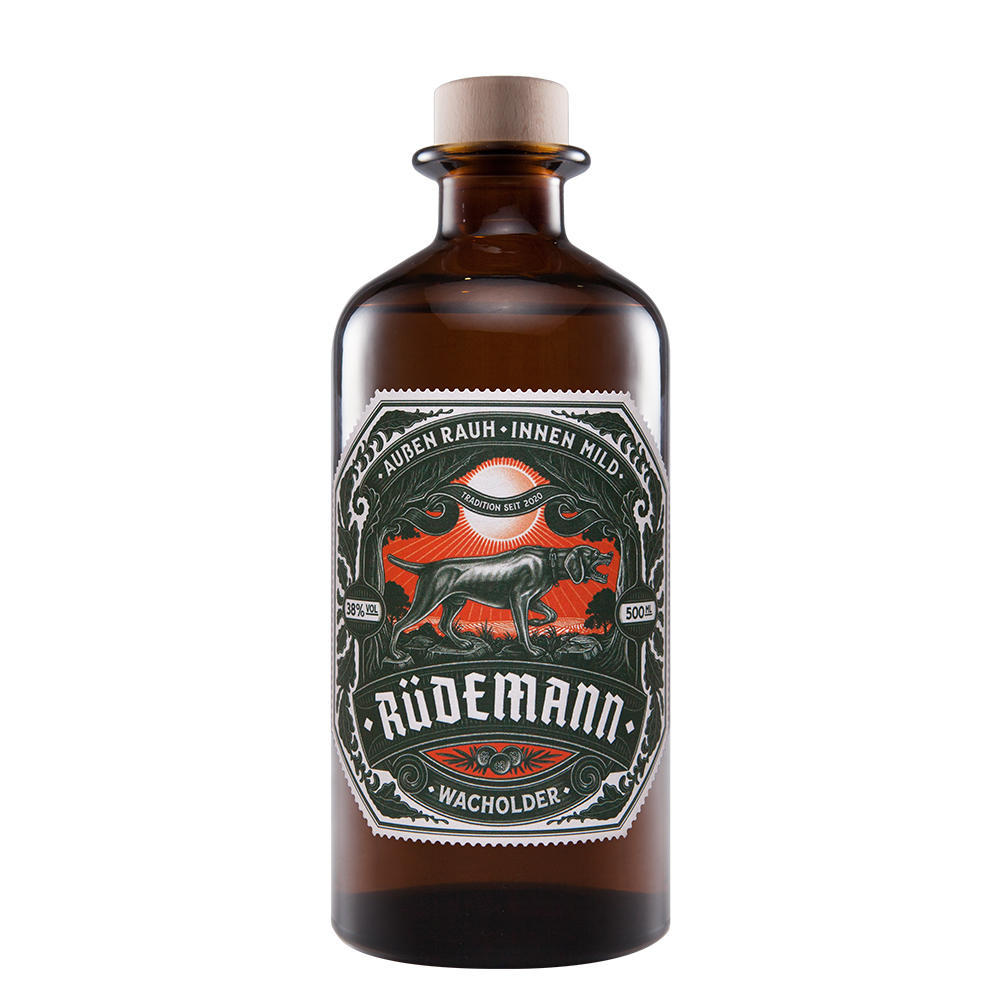 Gin, Rüdemann Wacholder, 500 ml, 38 % vol