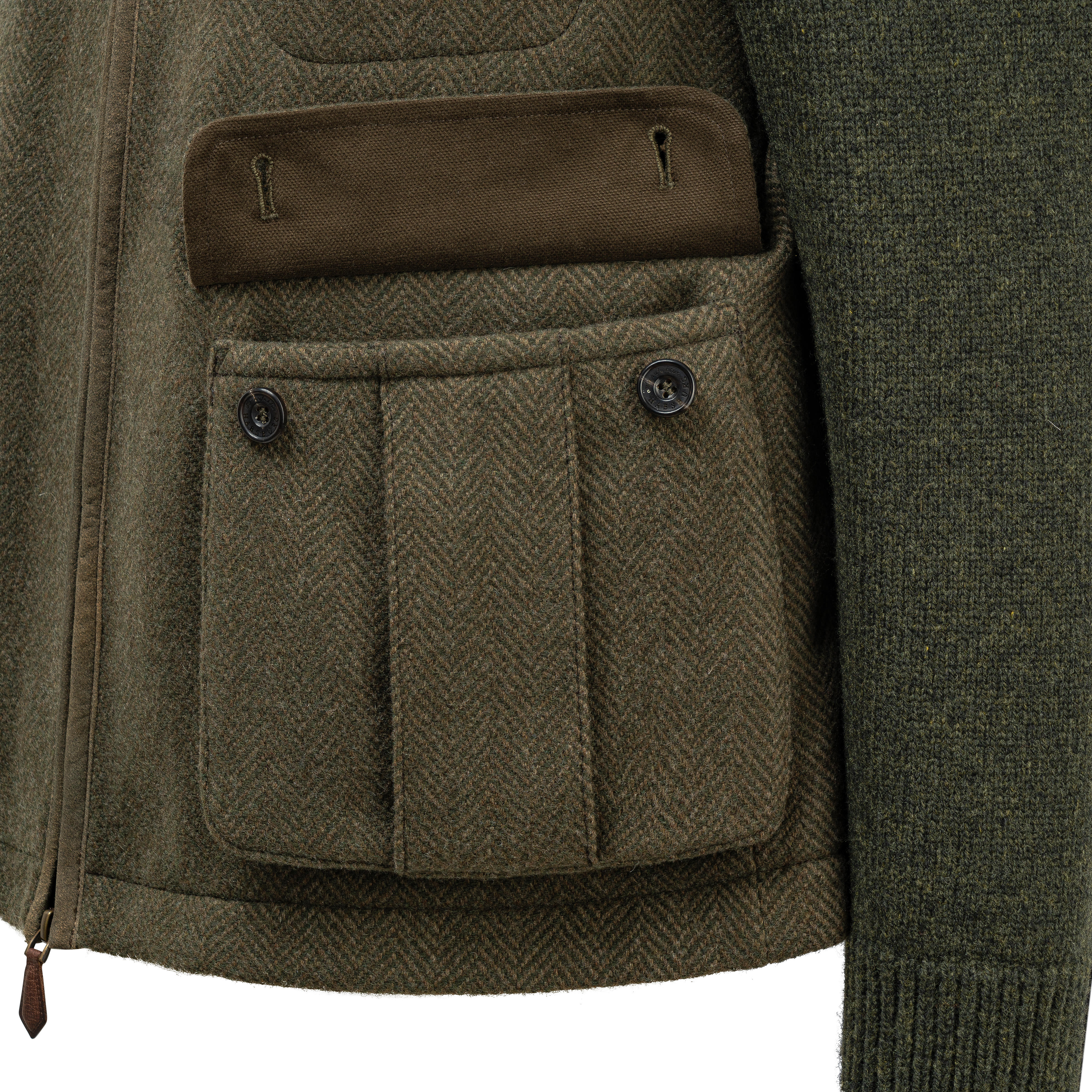 Habsburg »Hirschenau« Men's Cardigan with Loden