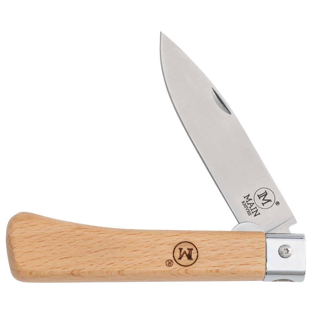 MAIN Klappmesser »Workers Line«, Drop-Point, Buche