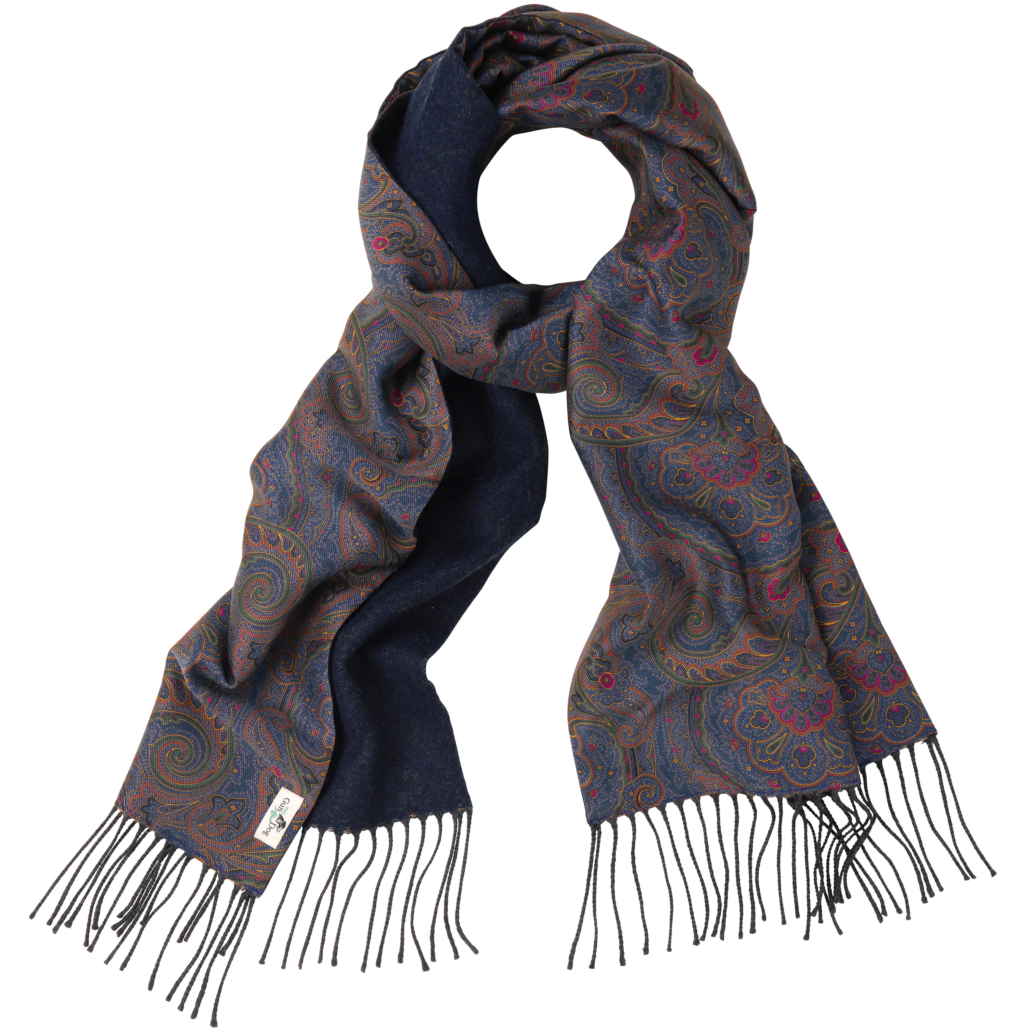 The GunDog Affair Double-faced Scarf, Cashmere & Silk