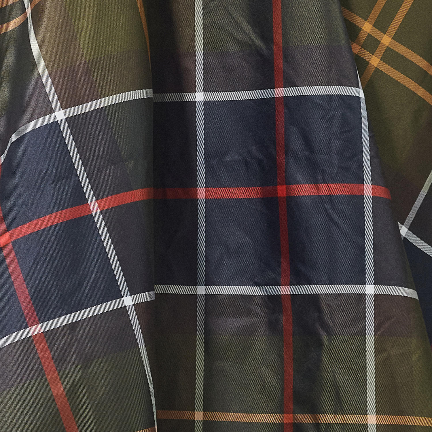 Barbour Tartan Showerproof Poncho