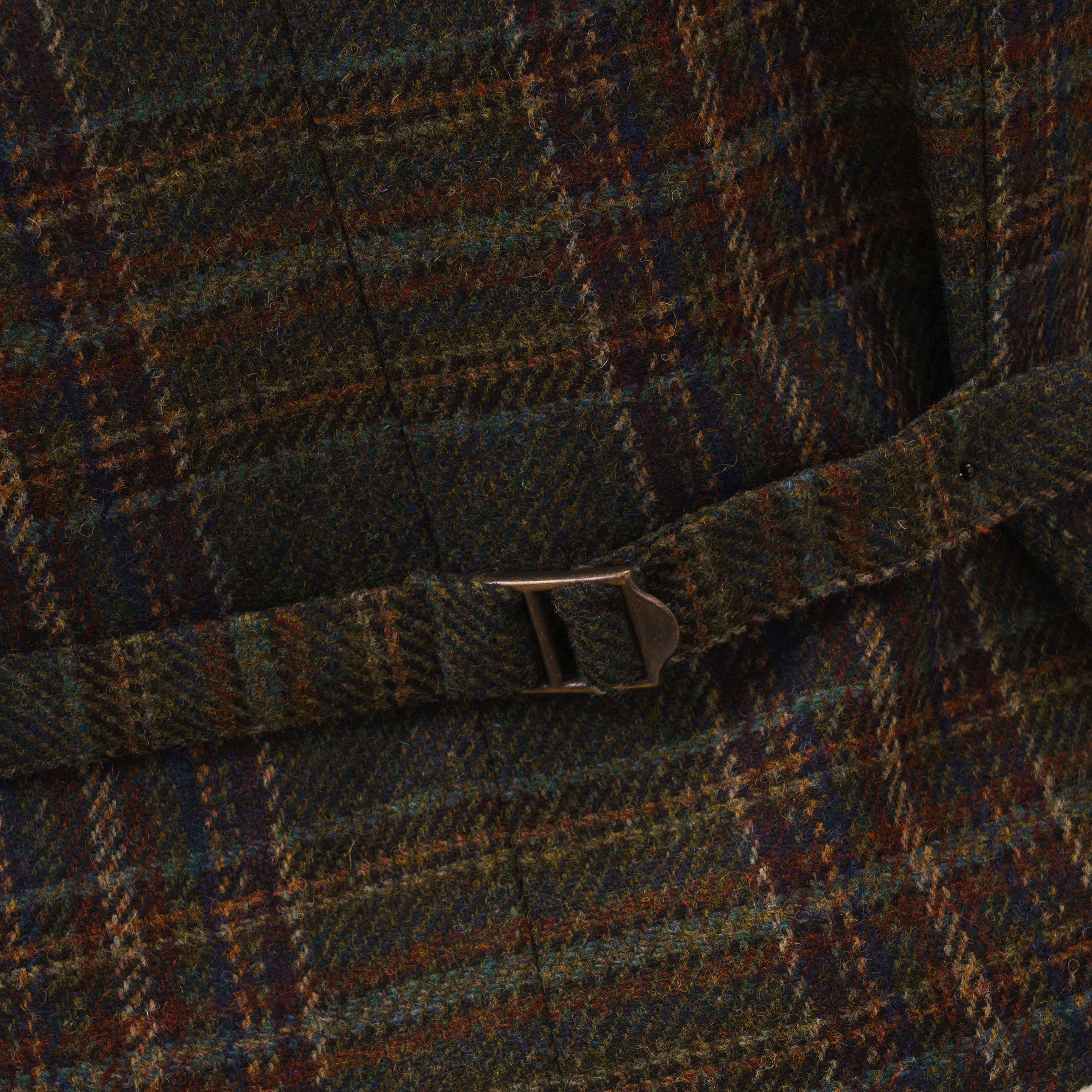 Gilet en tweed pour homme » Marvin «, vert/bleu/marron