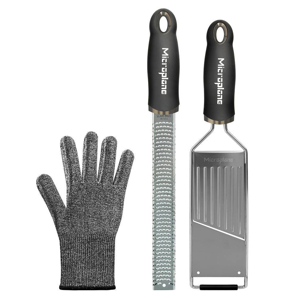 Jeu d’outils de cuisine Microplane® » Gourmet «, 3 pièces