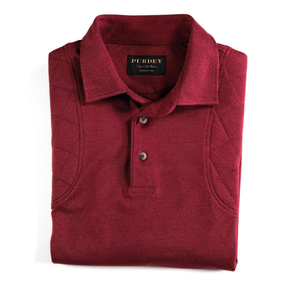 Purdey Men's Padded Sporting Polo