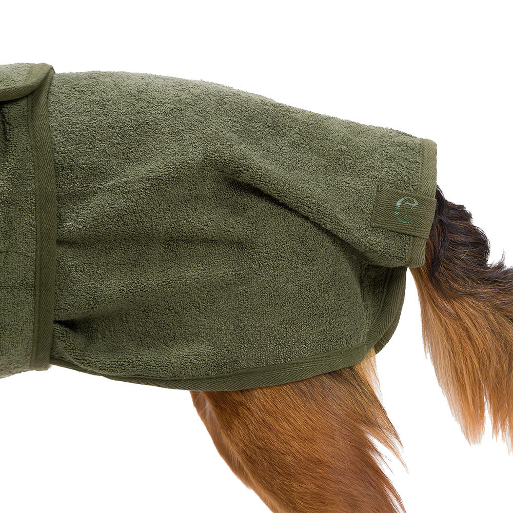 Cloud7® »Föhr« Dog Bathrobe, Sage, Size 11